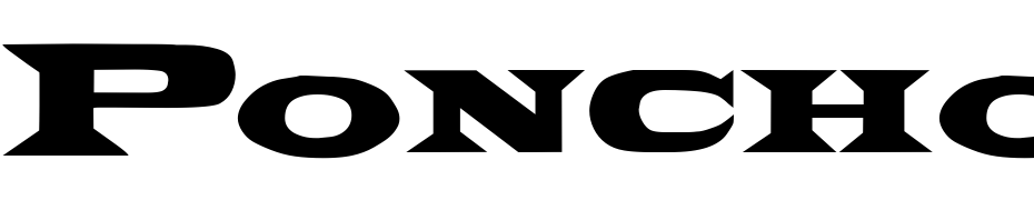 Poncho Regular Font Download Free