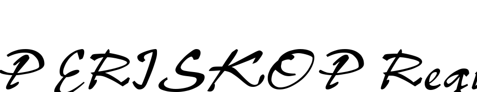 PERISKOP Regular Font Download Free