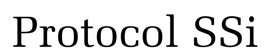Protocol SSi Font Download Free