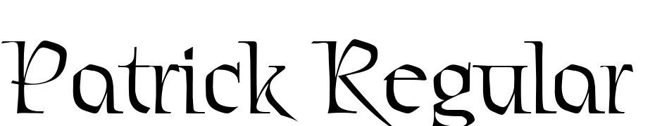 Patrick Regular Polices Telecharger