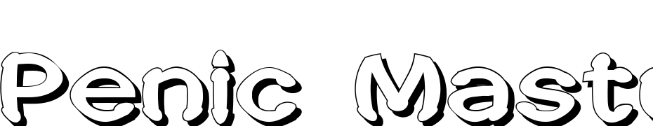 Penic Masturbata Font Download Free