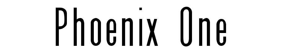 Phoenix One Font Download Free