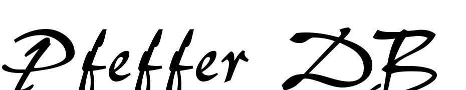 Pfeffer DB Normal Font Download Free