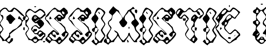 Pessimistic Lines Font Download Free