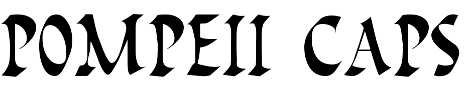 Pompeii Caps Font Download Free