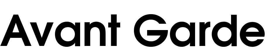 Avant Garde Demi Font Download Free