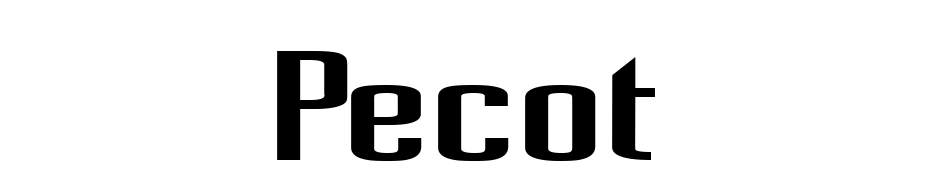 Pecot Font Download Free