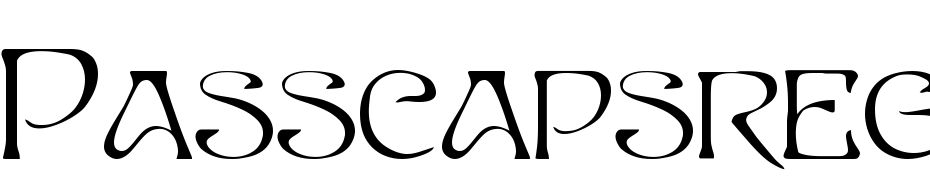 Pass Caps Font Download Free