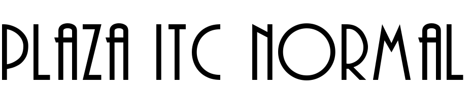 Plaza ITC Normal Font Download Free