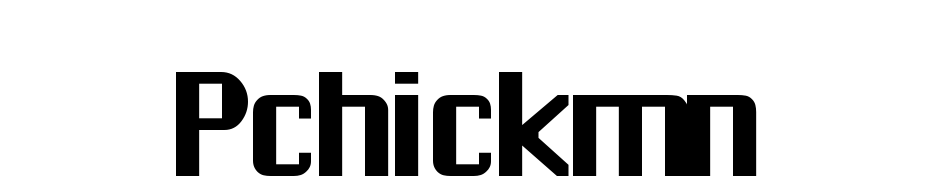 PCHickman Font Download Free