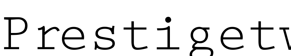 Prestige Two Regular Font Download Free