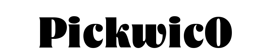 Pickwick Regular Font Download Free