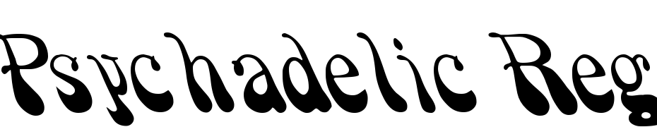 Psychadelic Regular Schrift Herunterladen Kostenlos