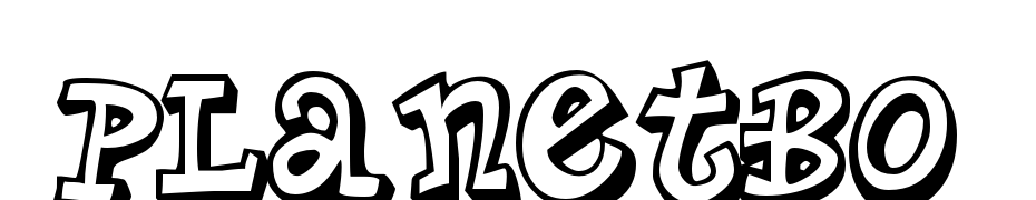 Planet Benson Font Download Free