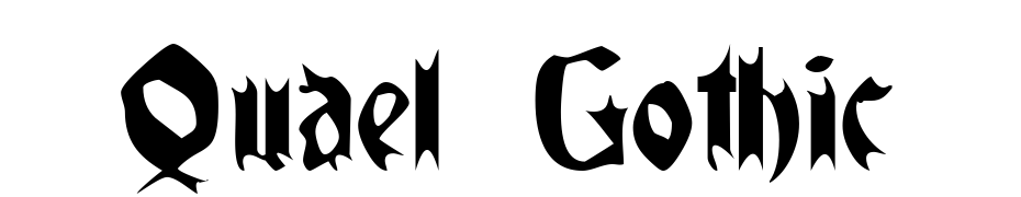 Quael Gothic Font Download Free