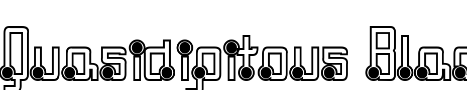 Quasidipitous Black Spot Font Download Free