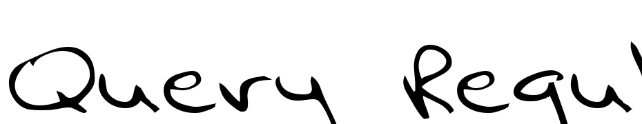 Query Regular Font Download Free