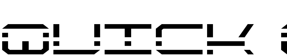 Quick Quick Font Download Free