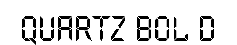 Quartz Bol D Font Download Free