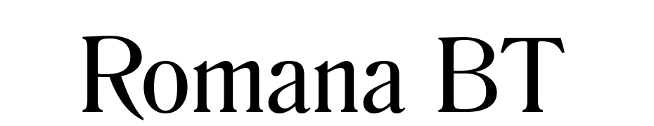 Romana BT Font Download Free