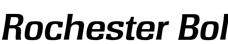 Rochester Bold Italic Font Download Free