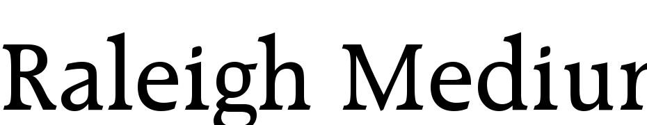 Raleigh Medium BT Schrift Herunterladen Kostenlos