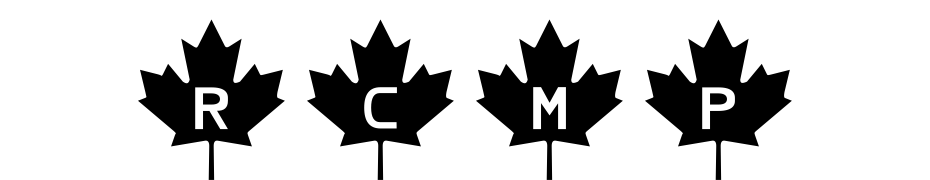 RCMP Font Download Free