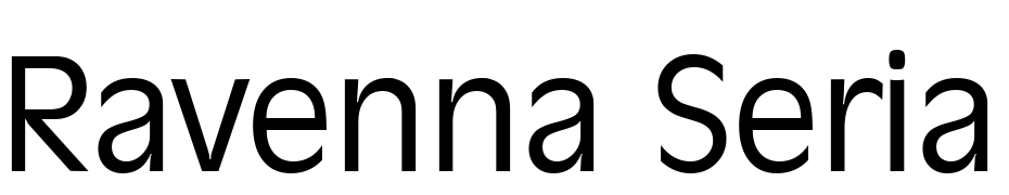 Ravenna Serial Regular DB Font Download Free