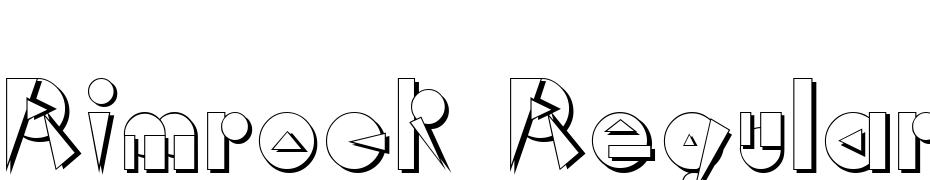 Rimrock Regular Font Download Free