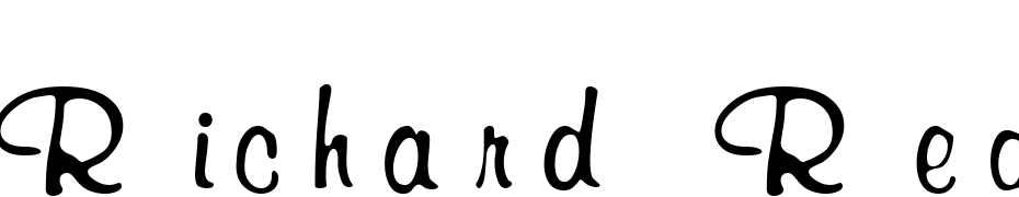 Richard Regular Font Download Free