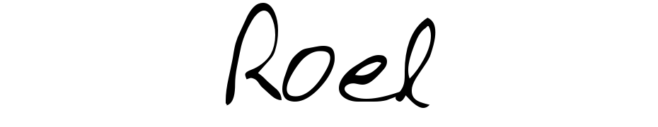Roel Regular Font Download Free