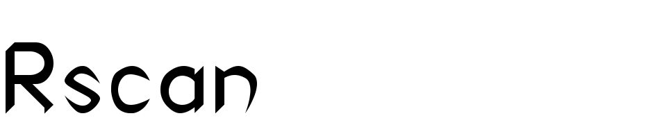 RSCanaith Font Download Free