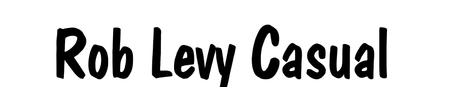 Rob Levy Casual Font Download Free