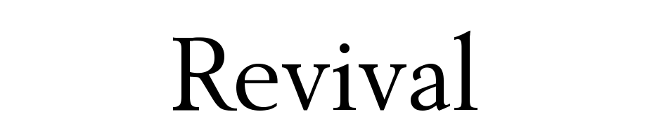 Revive 565 Font Download Free