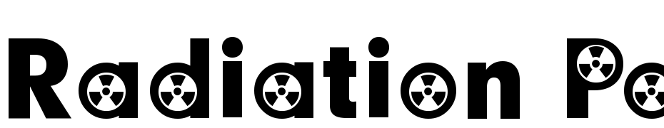Radiation Participants Font Download Free