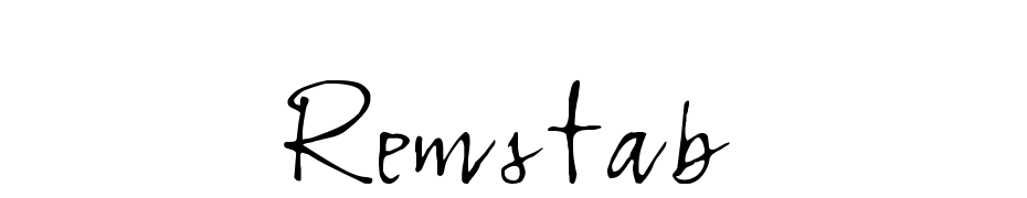 REMSTA Regular Font Download Free