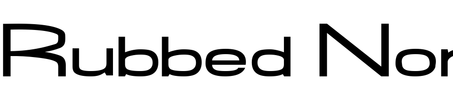 Rubbed Normal Font Download Free