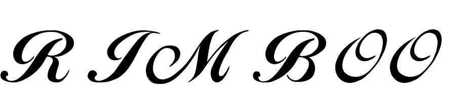 RIMBOO Regular Font Download Free