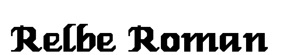 Relbe Roman Font Download Free