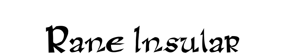 Rane Insular Font Download Free