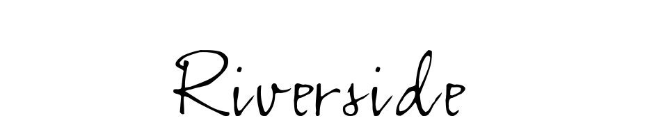 Riverside Scarica Caratteri Gratis