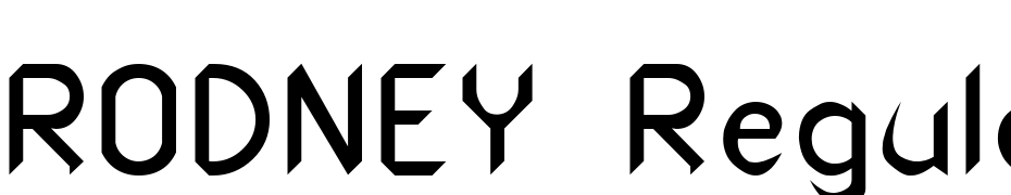RODNEY Regular Fuente Descargar Gratis