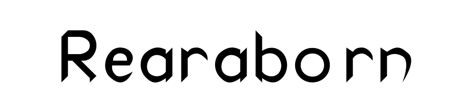 Rearaborn Font Download Free
