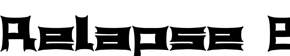 Relapse Brk Font Download Free