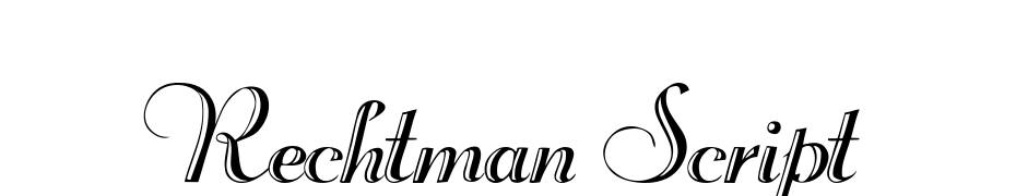 Rechtman Script Font Download Free