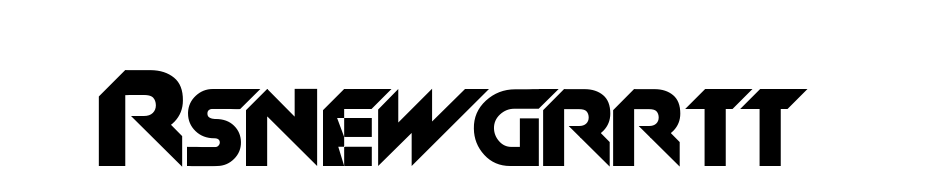 Rsnewgrrtt Font Download Free