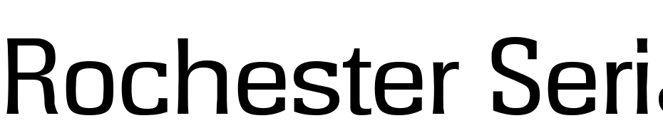 Rochester Serial Regular DB Font Download Free