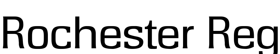 Rochester Regular Fuente Descargar Gratis