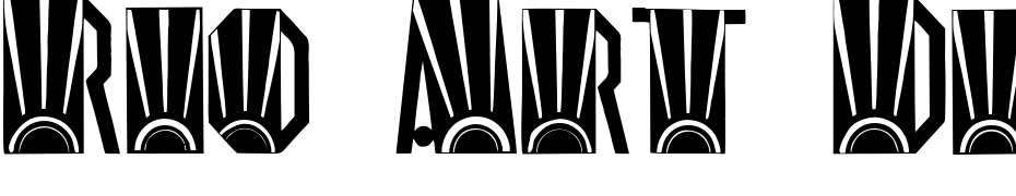 Rio Art Deco Font Download Free