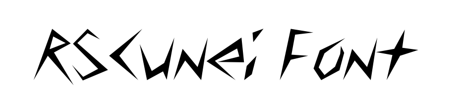 RSCunei Font Font Download Free